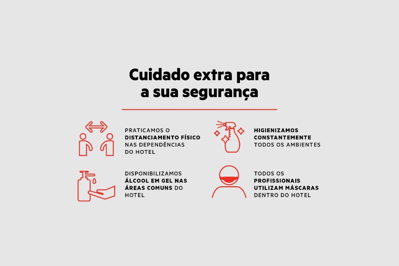 קמפו גרנדה Oyo Cerrado Hotel, Campo Grande מראה חיצוני תמונה Safety measures at hotels in Portugal