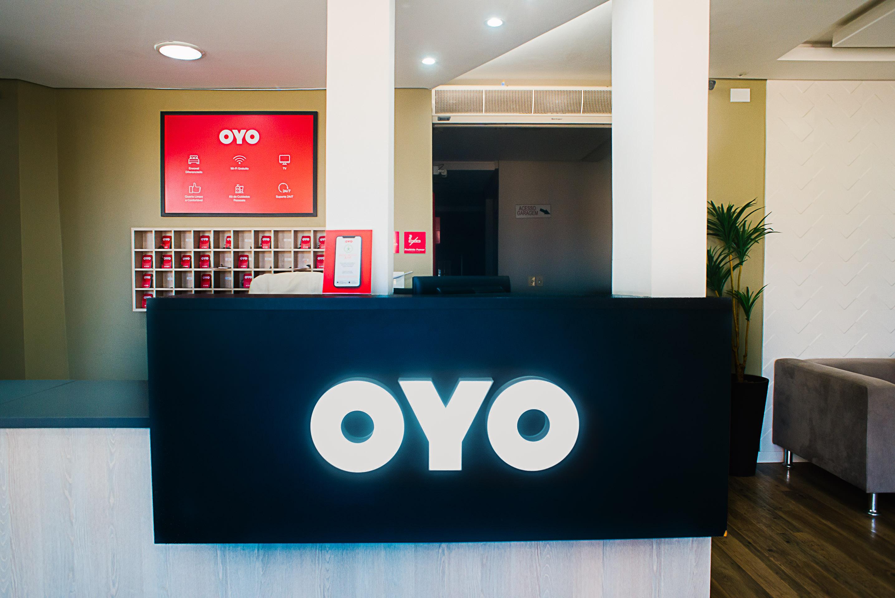 קמפו גרנדה Oyo Cerrado Hotel, Campo Grande מראה חיצוני תמונה OYO reception desk